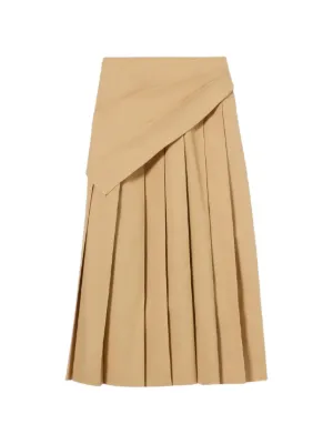 Cinq A Sept Doran Pleated A-line Skirt | Neutrals | FARFETCH