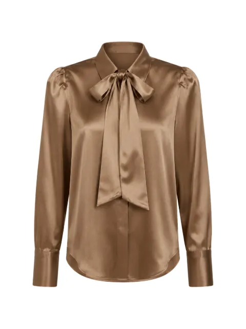 L'Agence bow-detail pussy-bow blouse