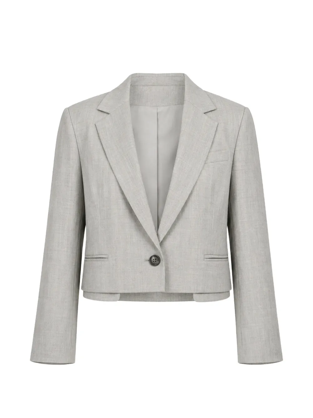 WE-AR4 Blazer monopetto crop - Grigio