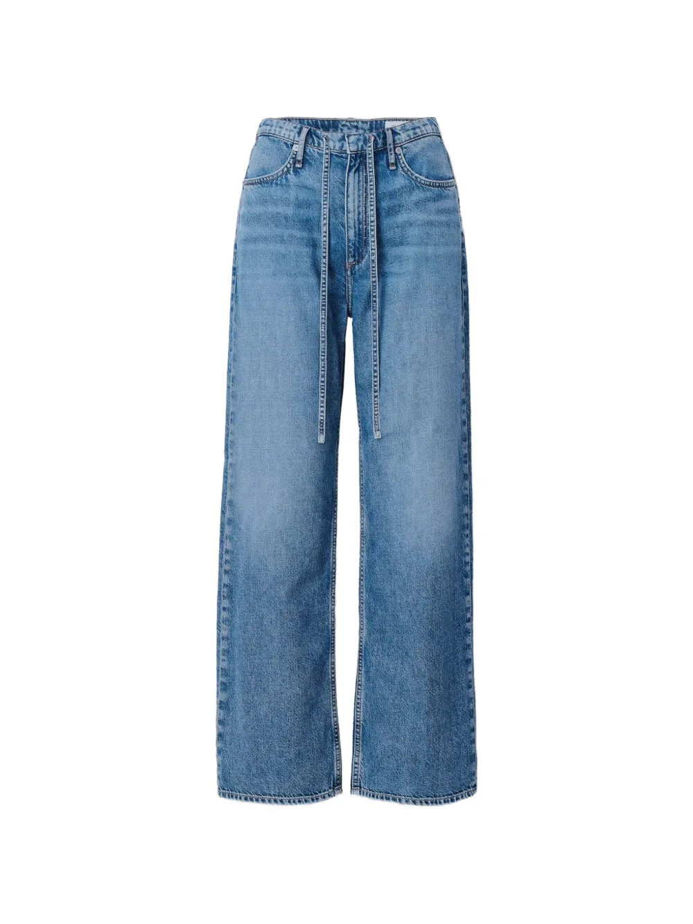 rag & bone Phoebe drawstring jeans - Blau