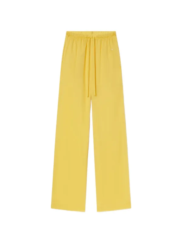 Éterne Brody Drawstring Trousers in Yellow