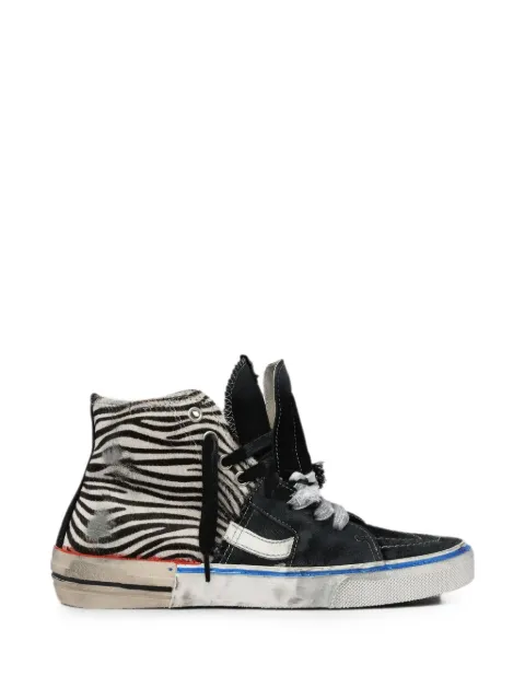 PAUL EASTERLIN Caly zebra-print sneakers