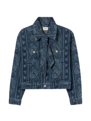 Marc Jacobs ダメージ デニムジャケット | ブルー | FARFETCH JP
