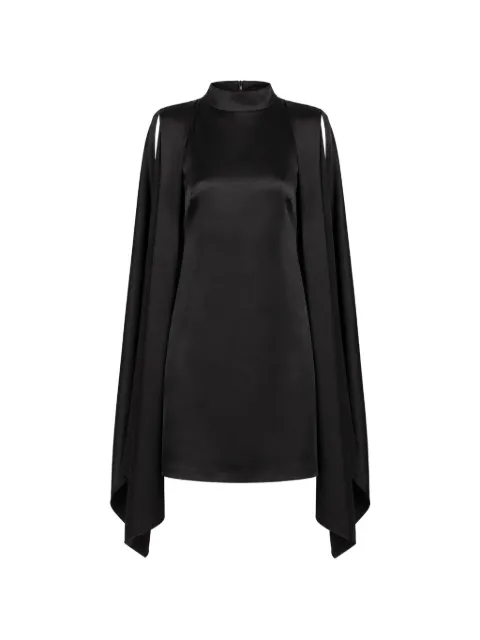 LAPOINTE mini cape-sleeve dress