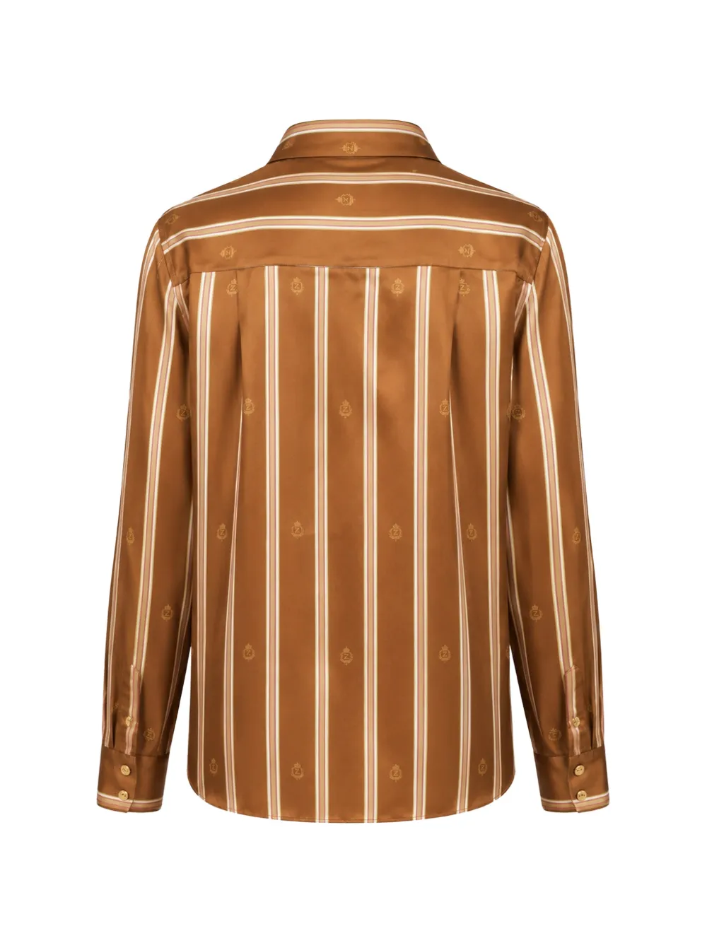  Zimmermann Striped Shirt - Marrón 