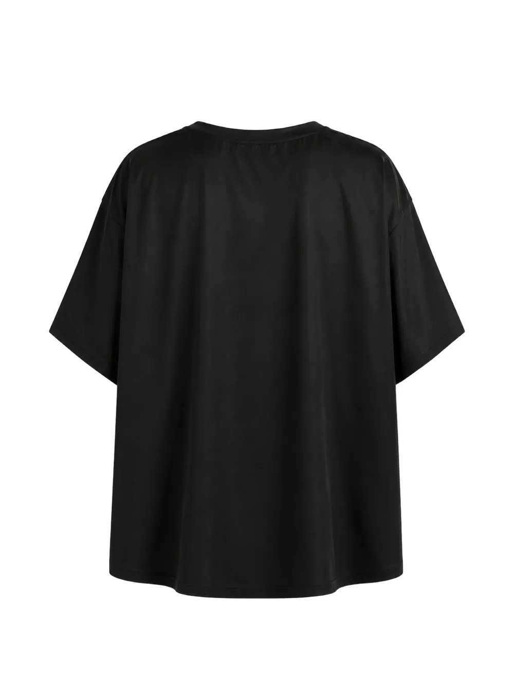 Dusan T-shirt met ronde hals Zwart