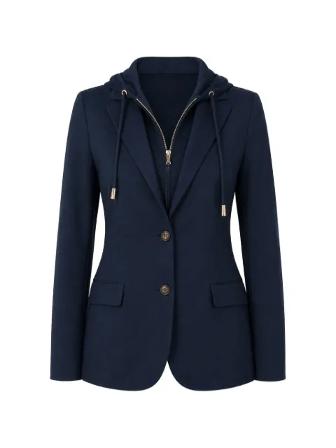 Eleventy hooded layered-style blazer