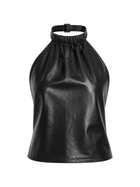 Yigal Azrouel top Luna con cuello halter