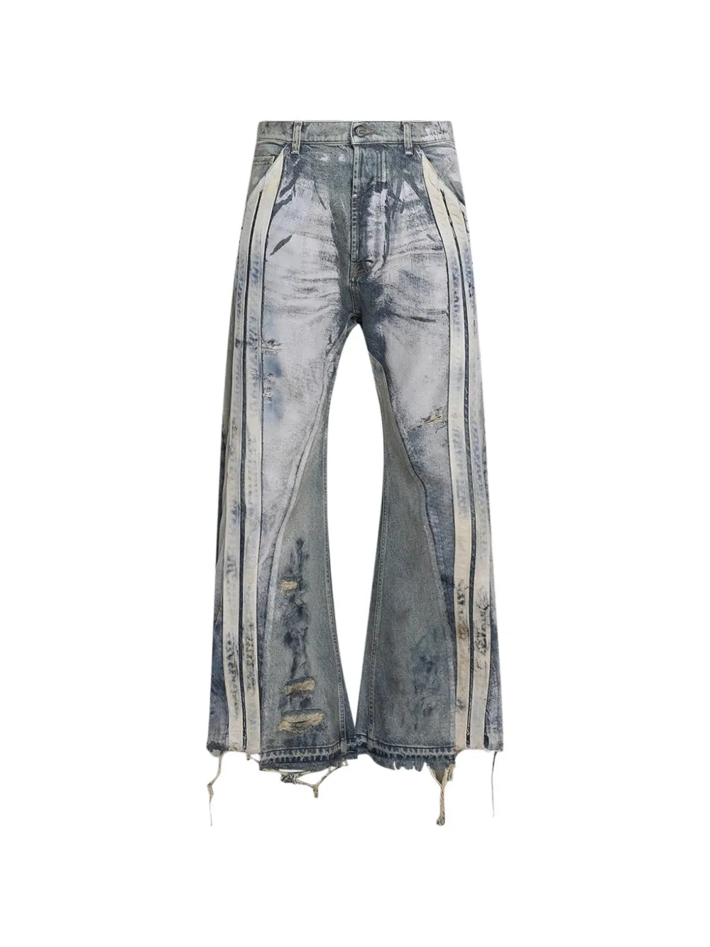 RIVINGTON ROI REBIS Jeans Apocrypha He Rose 2 con effetto vissuto - Blu