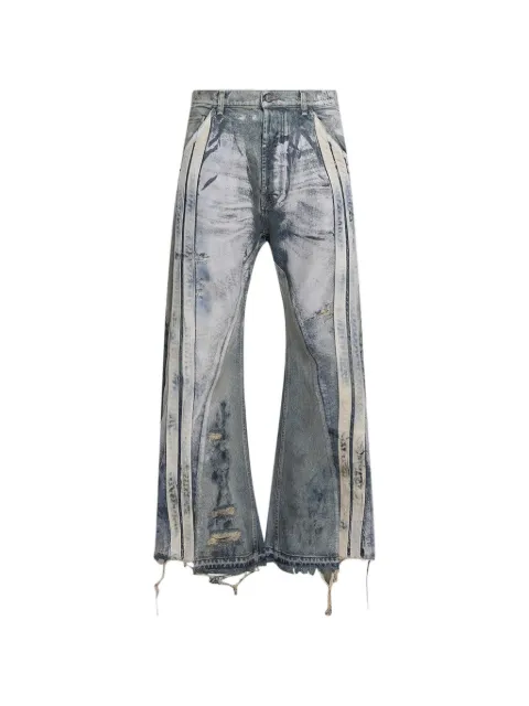 RIVINGTON ROI REBIS Apocrypha He Rose 2 distressed-effect jeans