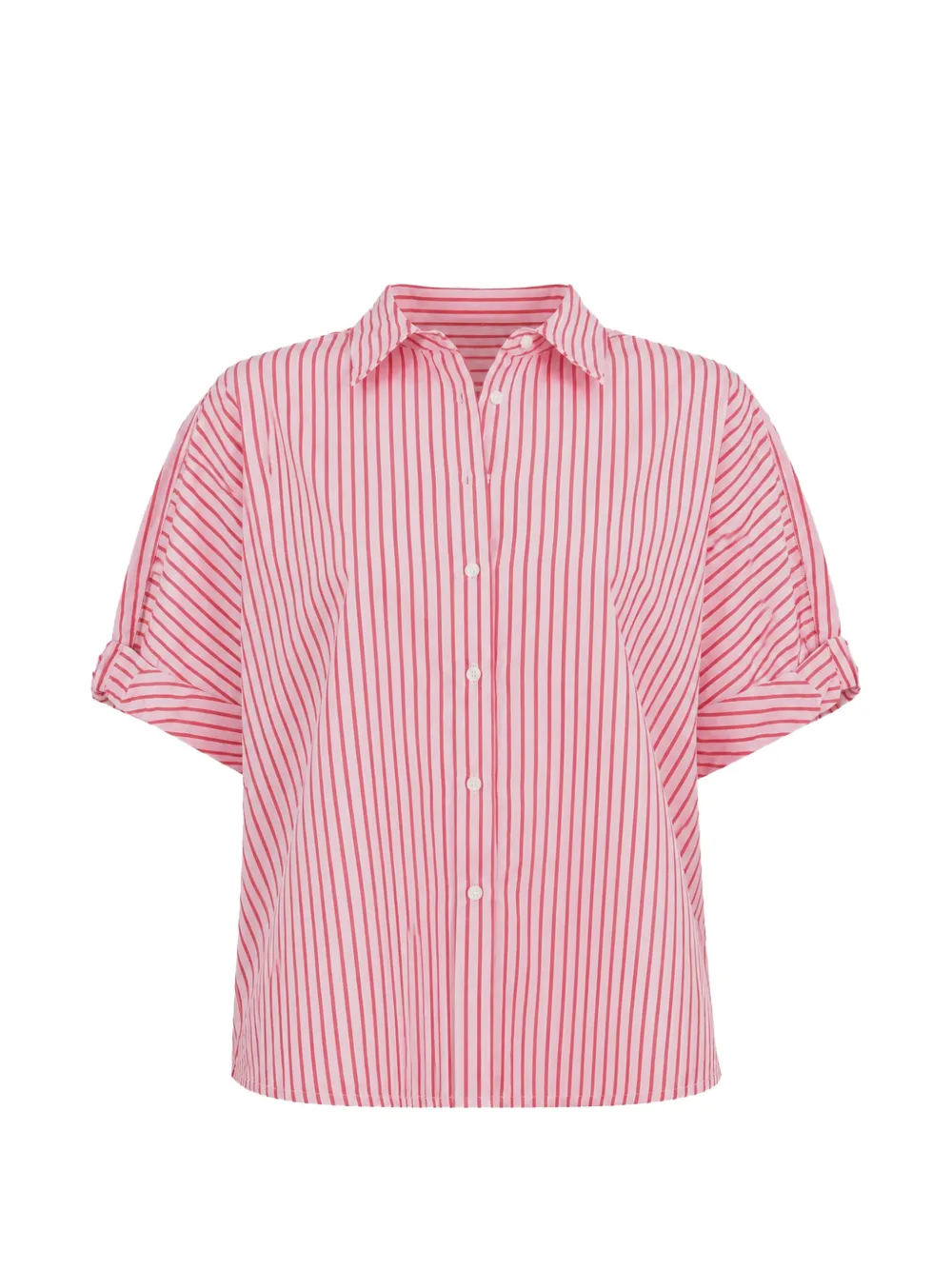 Xirena Camicia Teddy a righe - Rosa