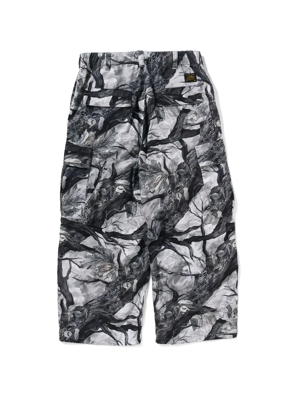 A BATHING APE Tree Edge cargo broek met camouflageprint Zwart