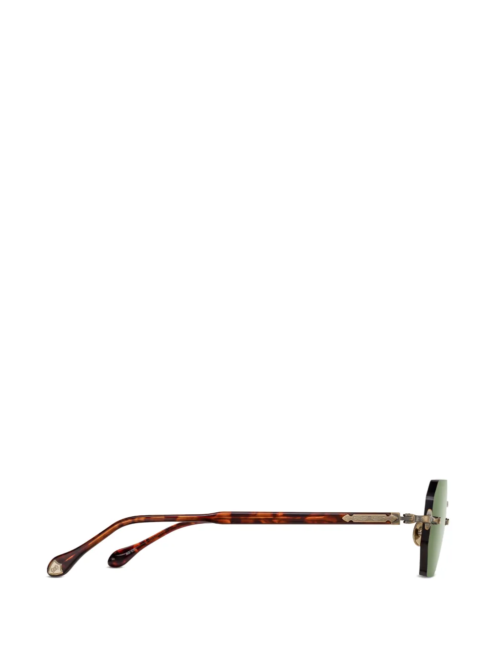 Matsuda geometric-frame rimless sunglasses Bruin