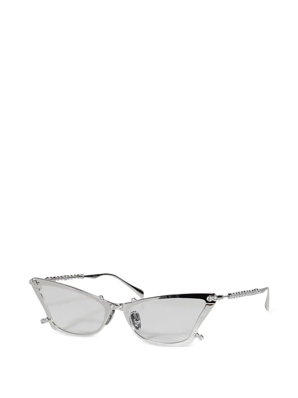 YVMIN Paradise butterfly-frame glasses - Argento
