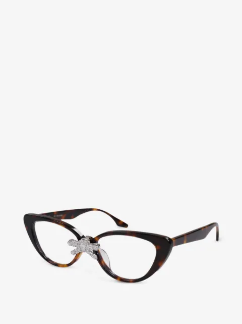 YVMIN x Shushutong bow-detail glasses