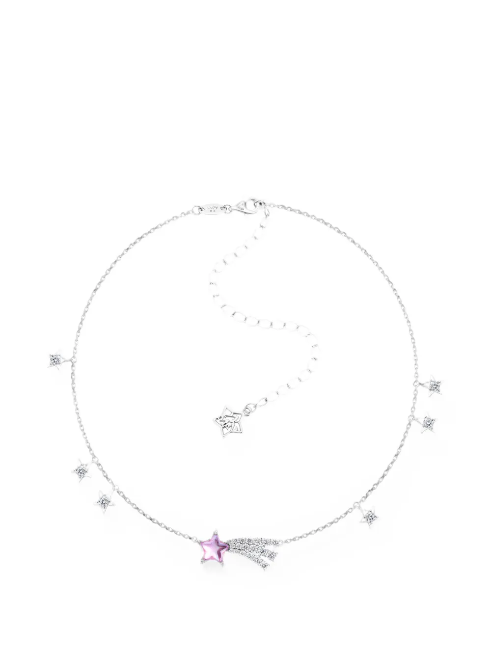 YVMIN Shooting Star necklace - Argento