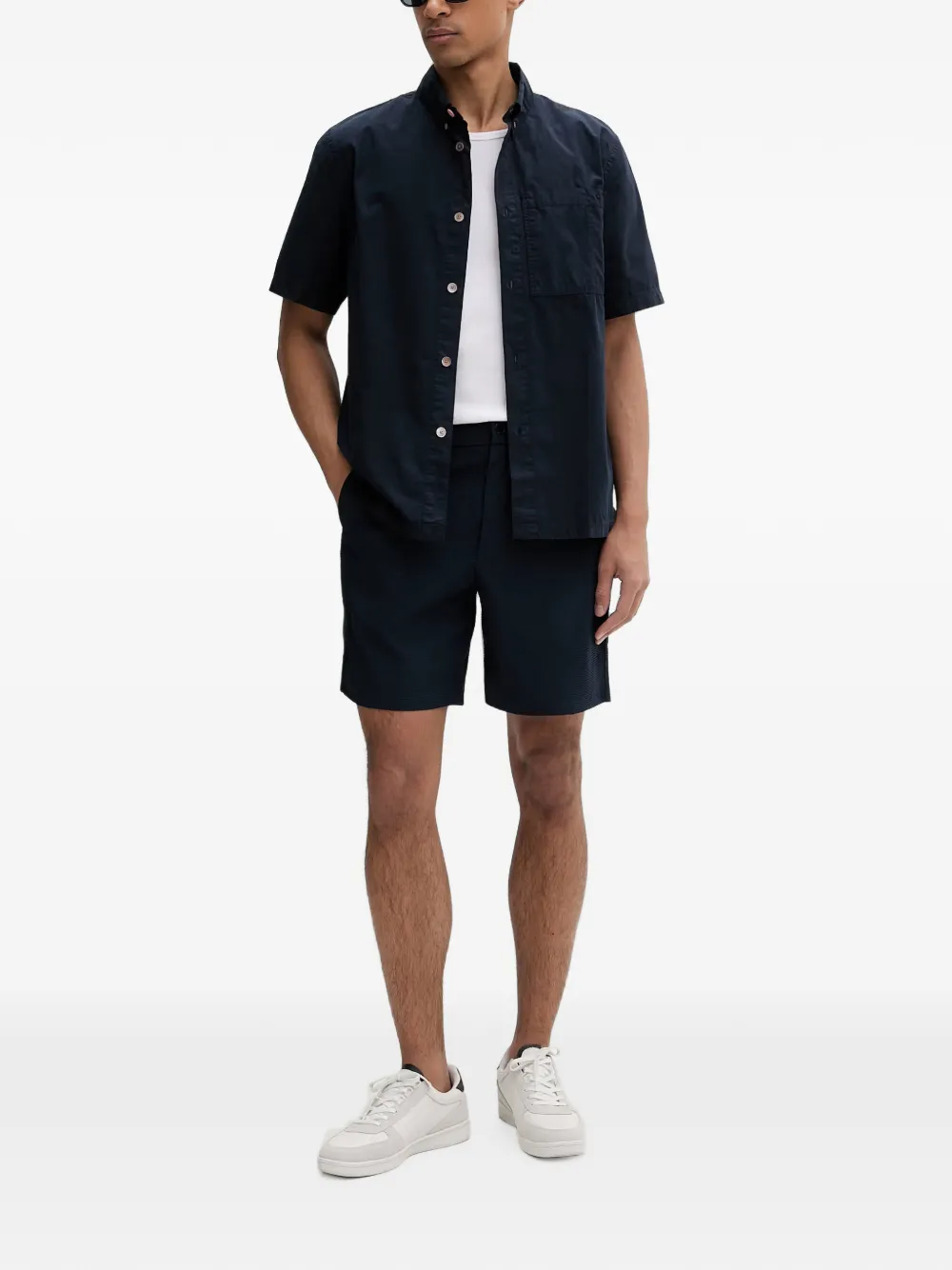 PS Paul Smith Button-down overhemd Blauw