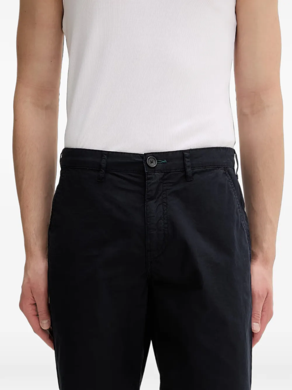PS Paul Smith Shorts met logopatch Blauw