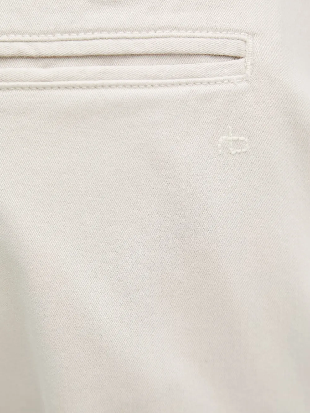 rag & bone Shorts met geborduurd logo Beige