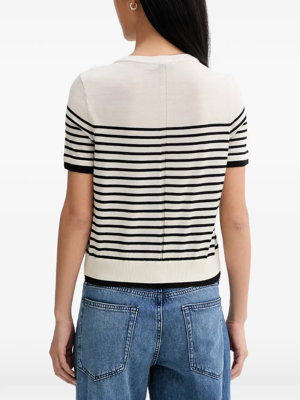 rag & bone Anne vest met korte mouwen Beige