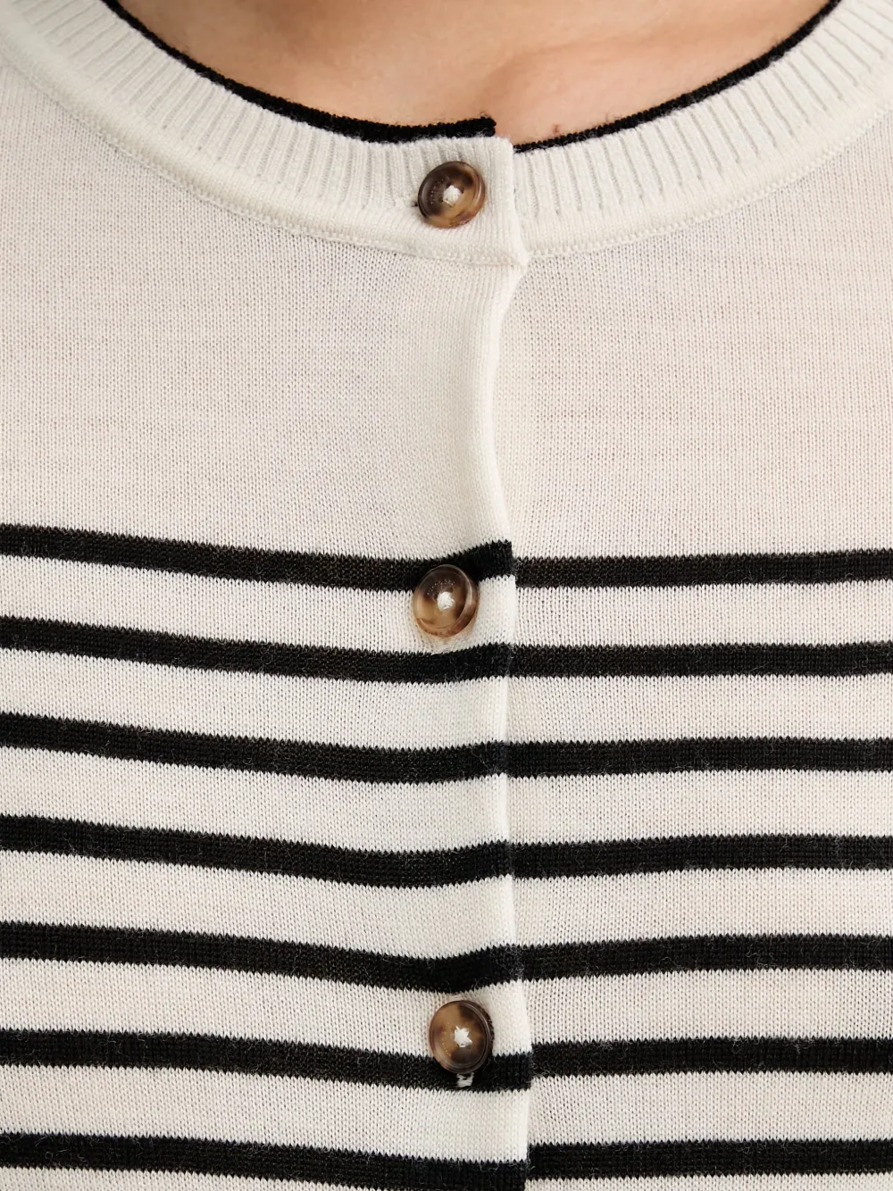 rag & bone Anne vest met korte mouwen Beige