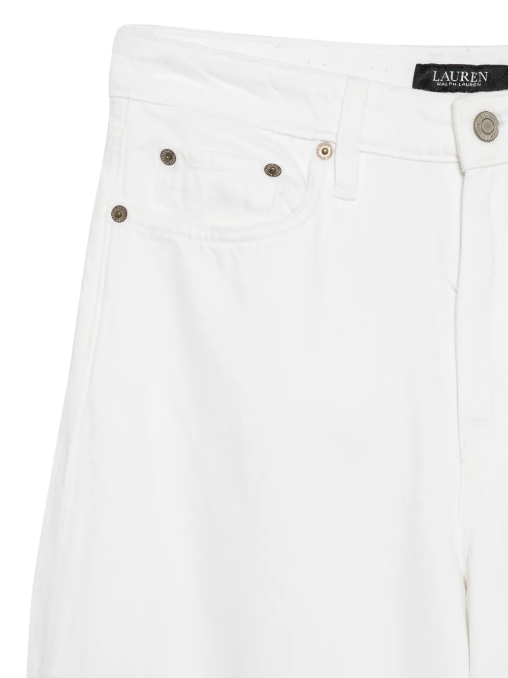 Lauren Ralph Lauren Jeans met wijde pijpen Wit