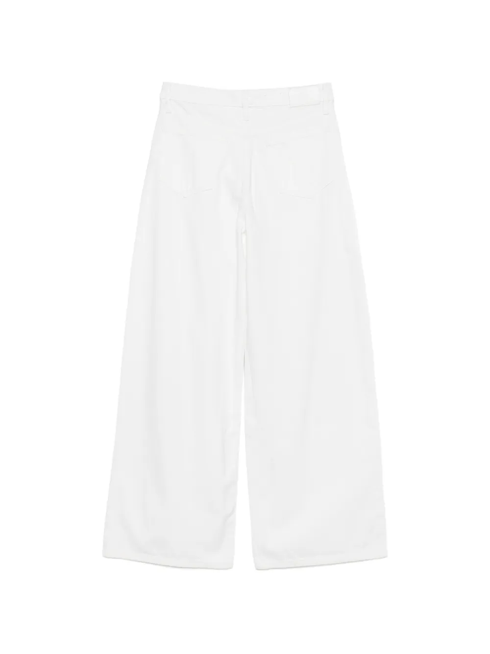 Lauren Ralph Lauren Jeans met wijde pijpen Wit