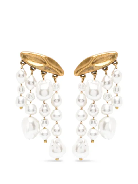 Cult Gaia faux-pearl drop earrings