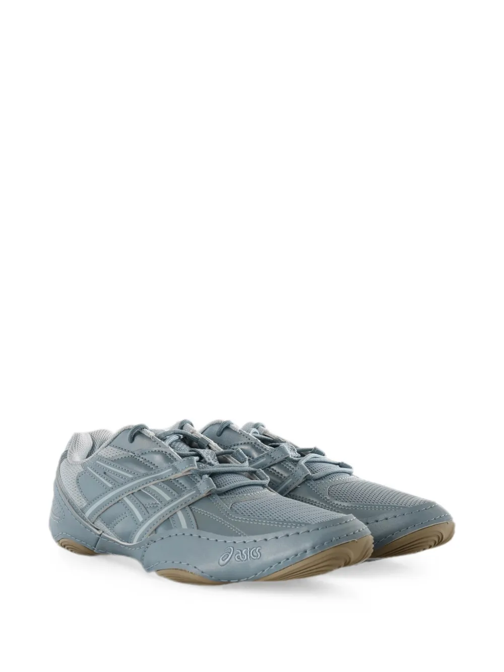 ASICS panelled mesh sneakers Blauw