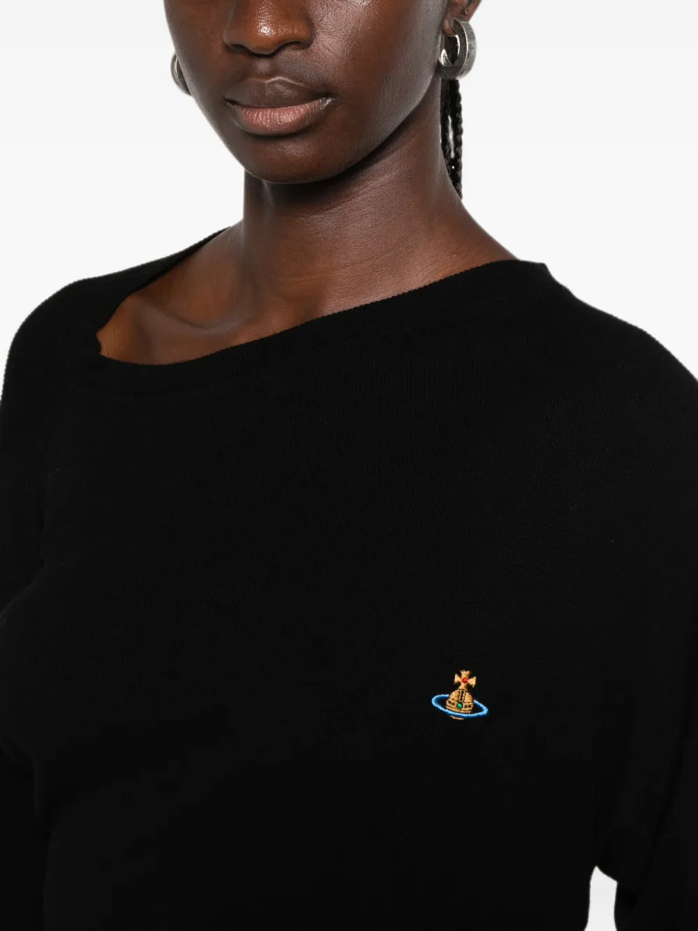 Vivienne Westwood Hebo top met lange mouwen Zwart