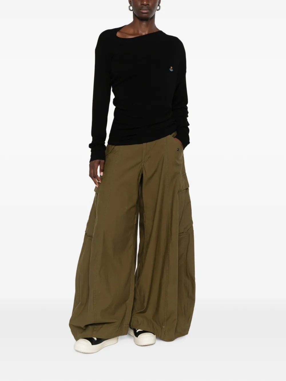 Vivienne Westwood Hebo top met lange mouwen Zwart