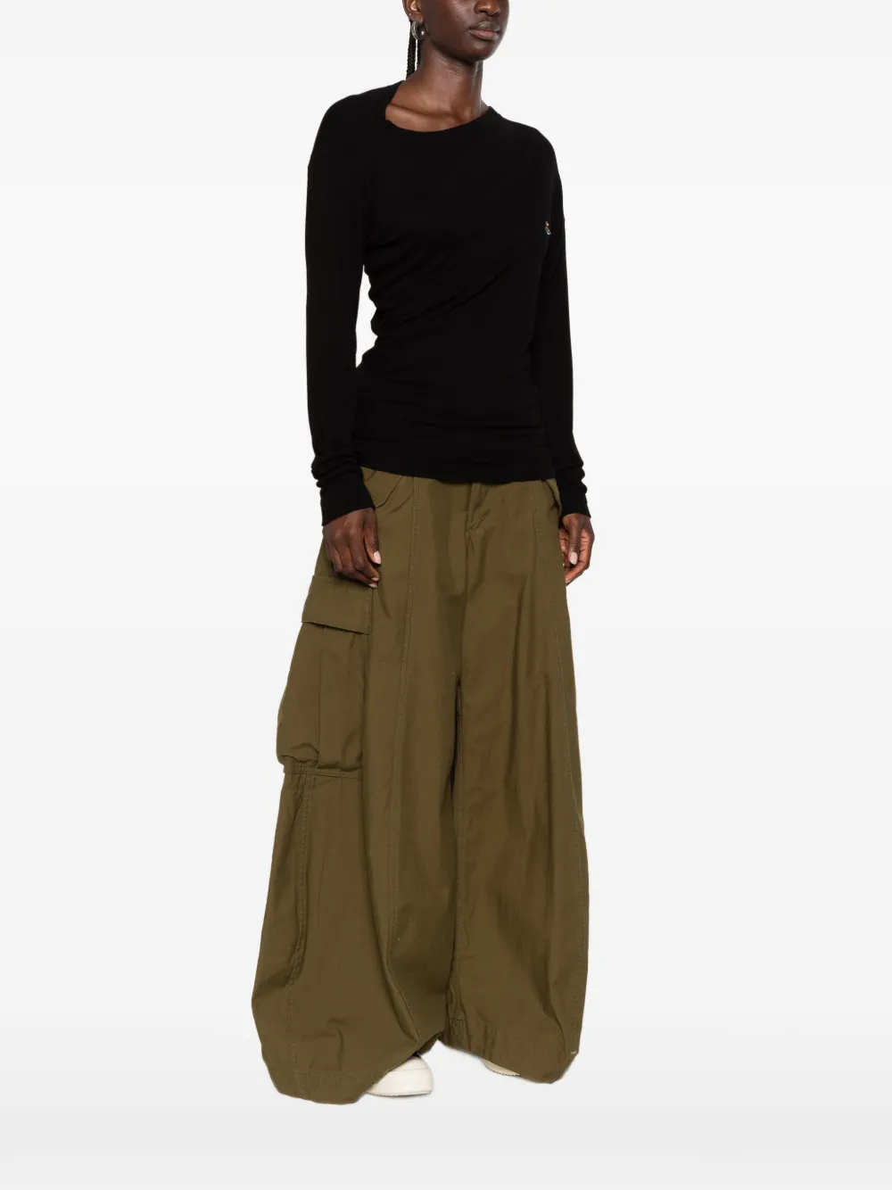 Vivienne Westwood Hebo top met lange mouwen Zwart