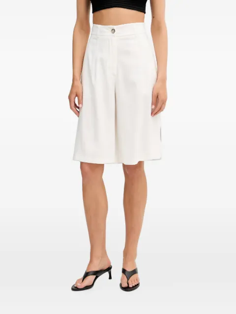 VICOLO pleated tailored shorts