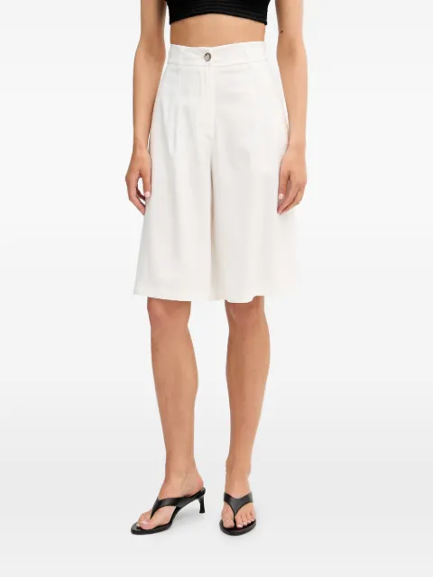 VICOLO pleated tailored shorts