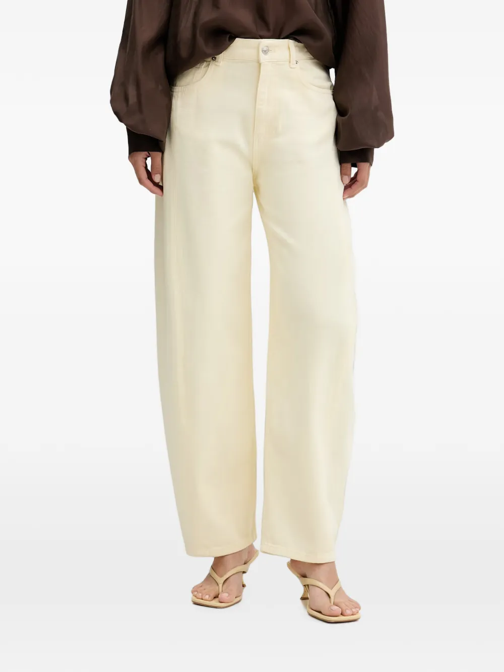 VICOLO Chiara Barrel jeans - Giallo