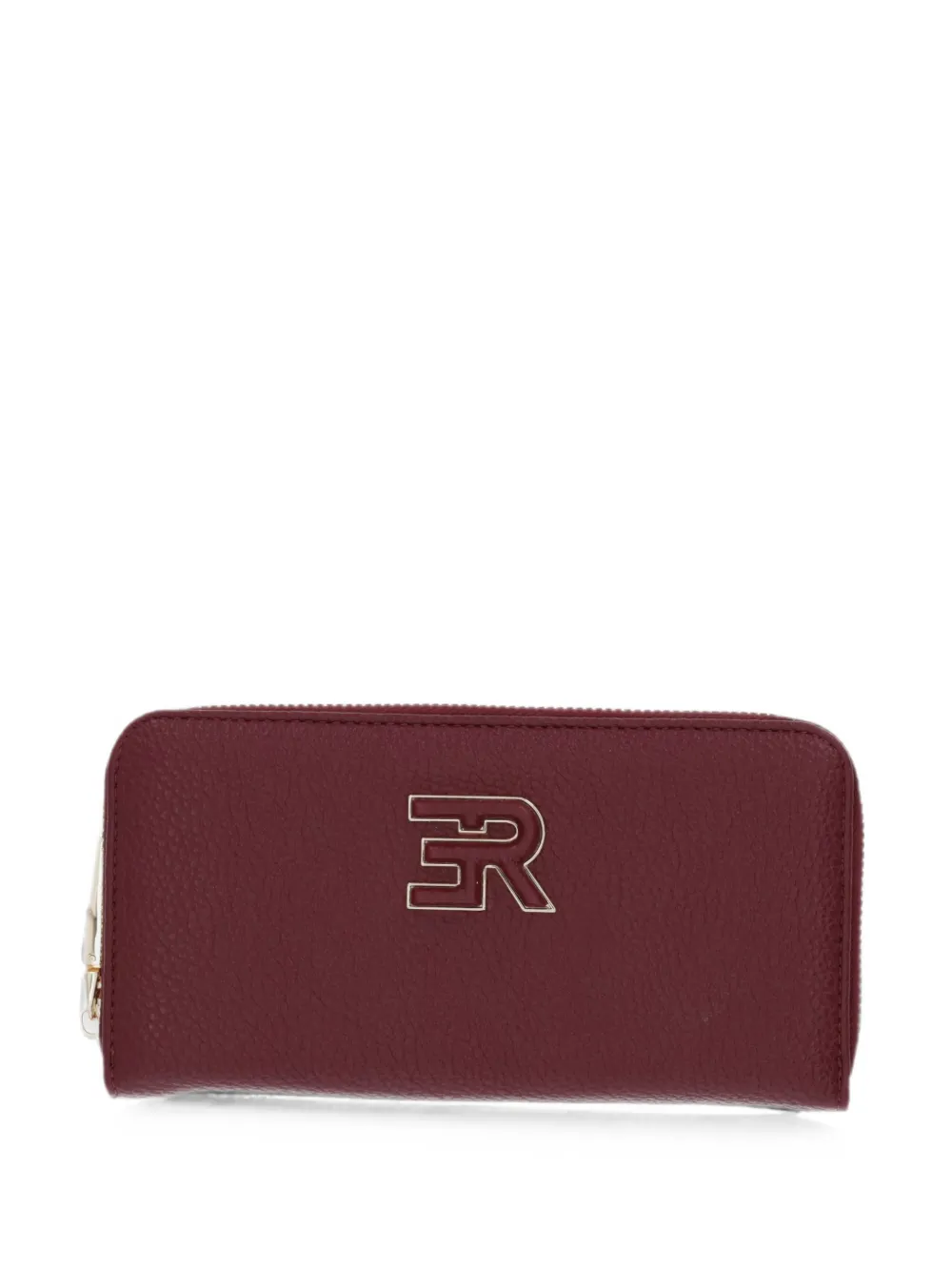 ERMANNO FIRENZE logo-plaque zip-around wallet - Rosso