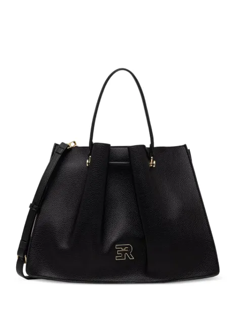 ERMANNO FIRENZE  bolso shopper con placa del logo
