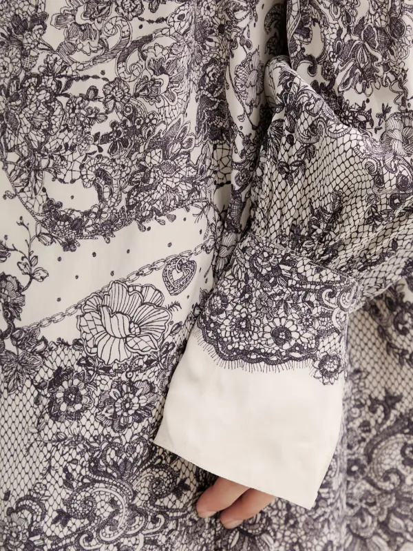 blugirl lace dress Blugirl Lace-print Mini Dress