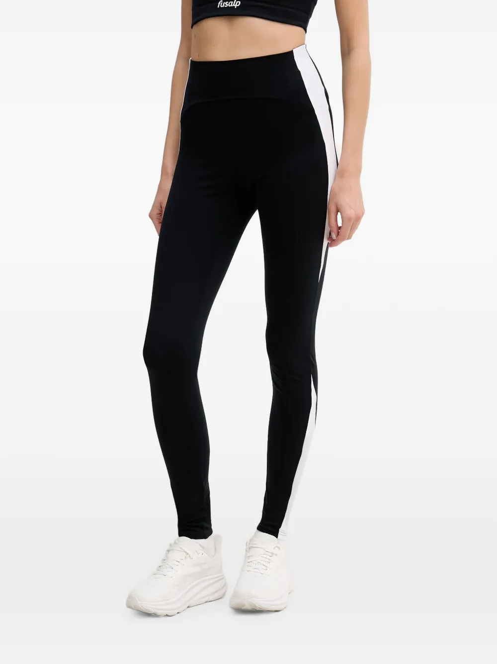 Fusalp side-stripe leggings - Schwarz
