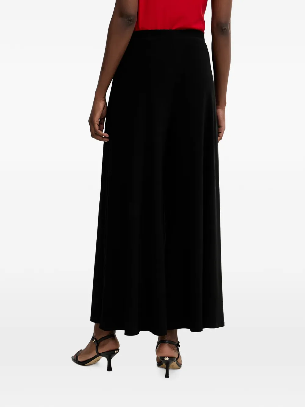 Joseph Ribkoff Broek met gespdetail Zwart