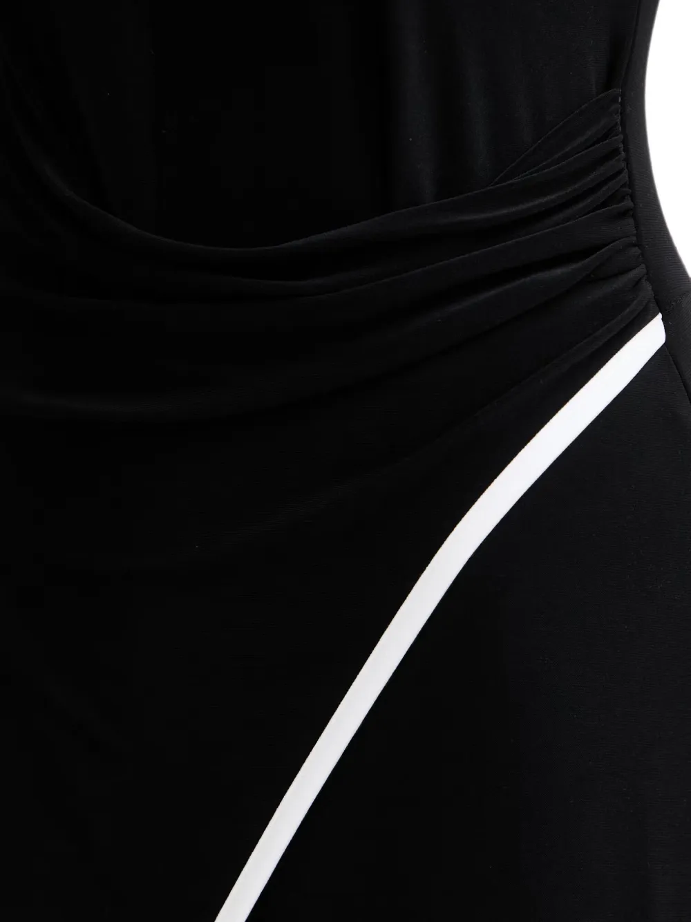 Joseph Ribkoff Jumpsuit met contrasterende afwerking Zwart