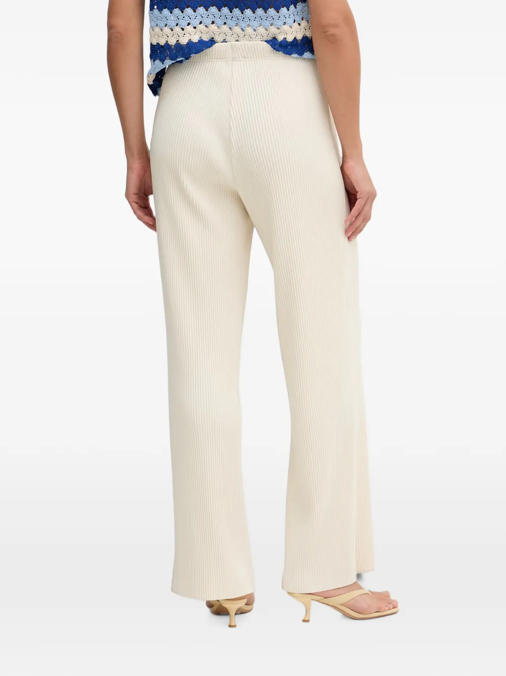 Joseph Ribkoff Broek met wijde pijpen Beige