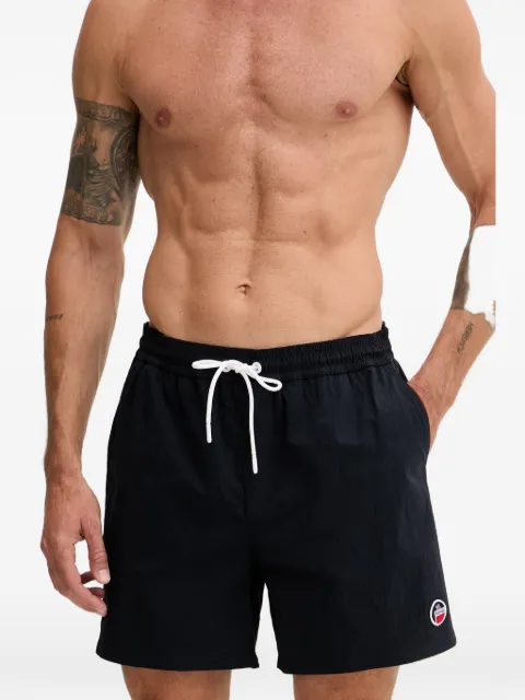 Fusalp Halfi logo-patch drawstring swim shorts
