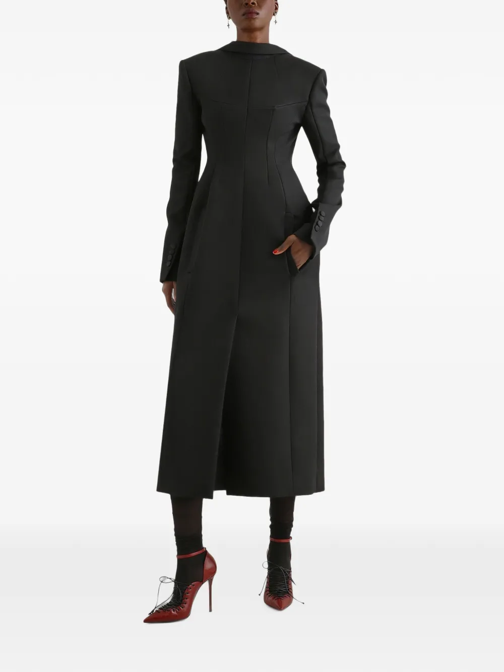 Dolce & Gabbana Wollen jas Zwart