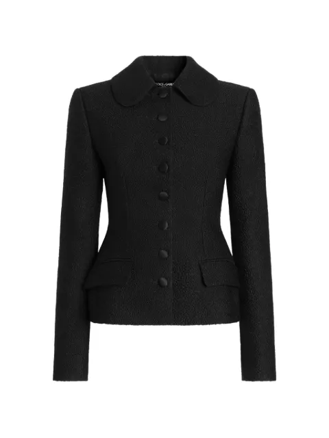 Dolce & Gabbana button-down wool jacket