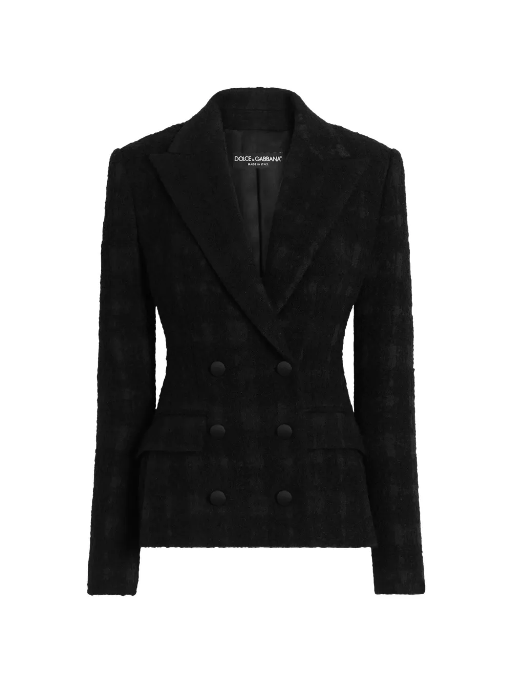 Dolce & Gabbana Doppelreihiger Blazer - Schwarz