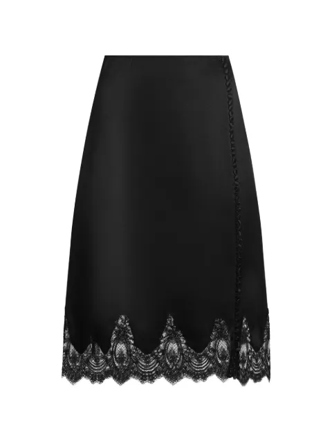 Dolce & Gabbana silk satin skirt