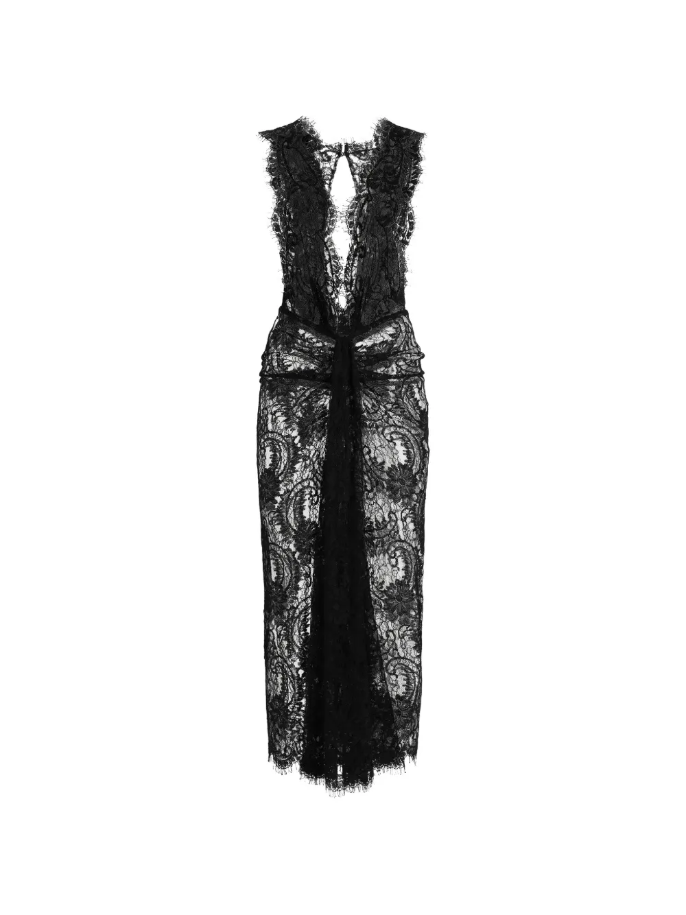 Dolce & Gabbana robe en dentelle - Noir Dolce & Gabbana robe en dentelle - Noir