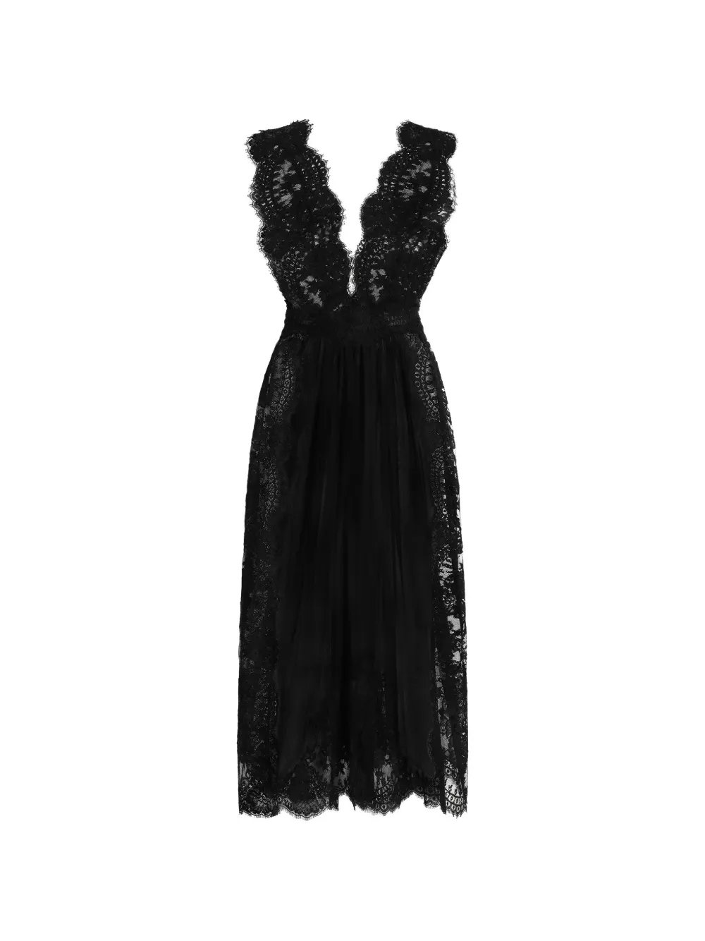 Dolce & Gabbana chiffon dress - Black