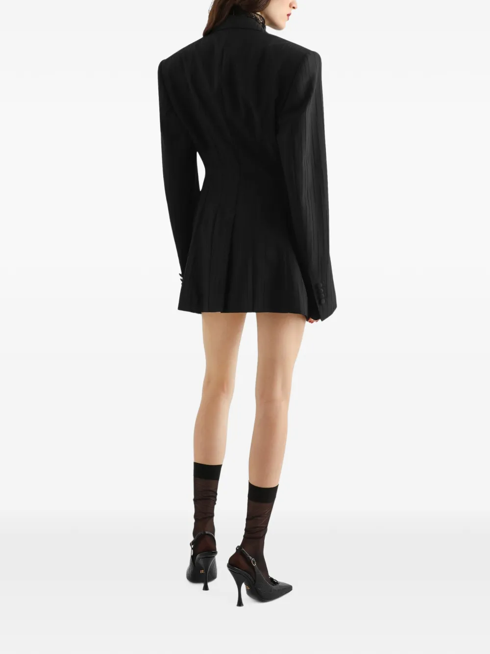 Dolce & Gabbana Chantilly top met kant Zwart